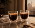 The Espresso Glasses — Double-Wall Set