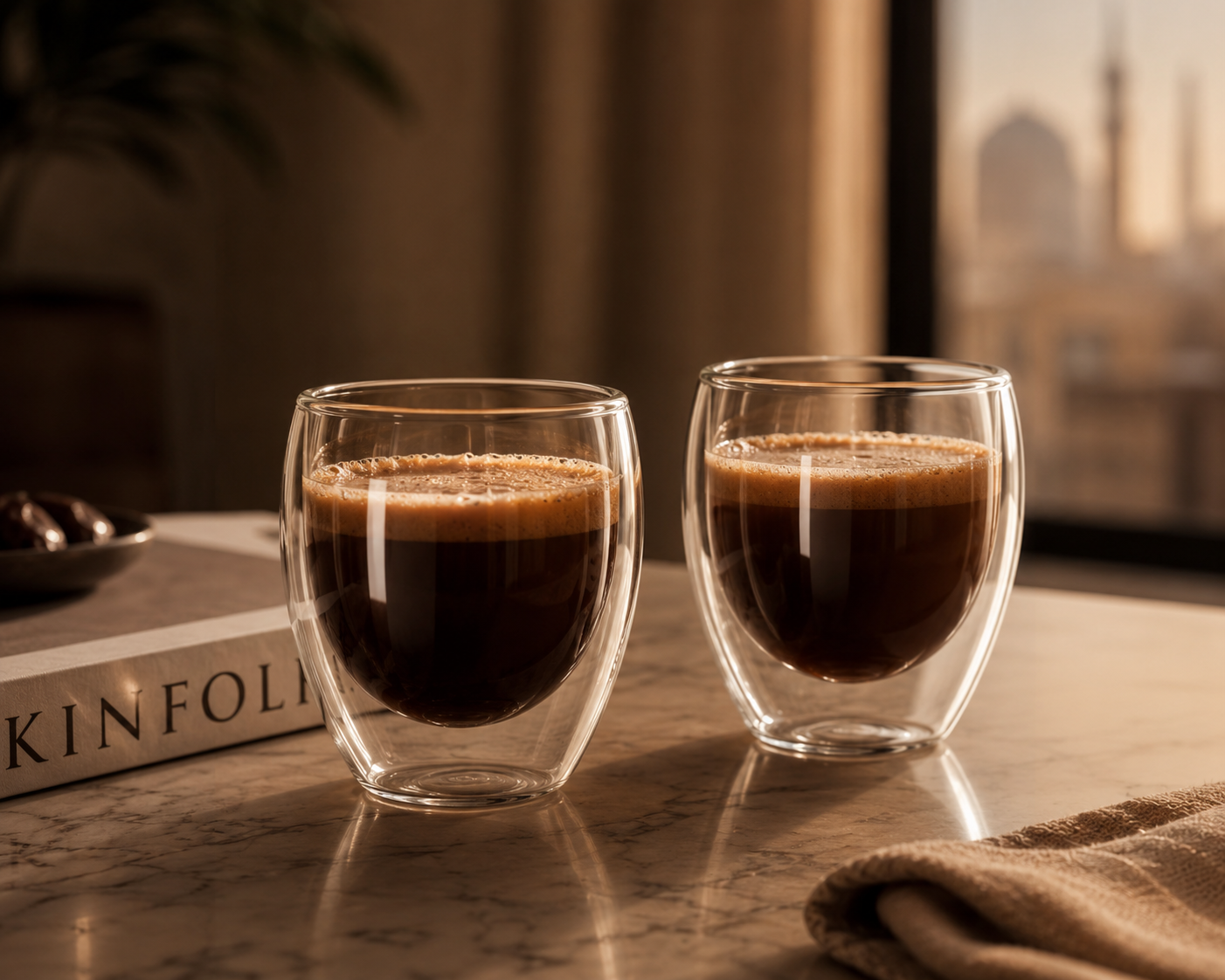 The Espresso Glasses — Double-Wall Set